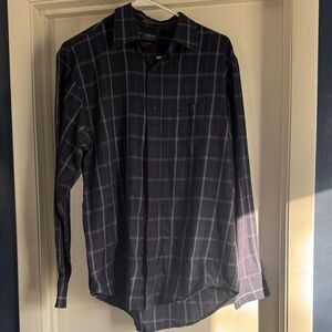 Arrow Men's Blue Checkered Shirt M